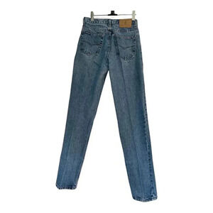 Vintage Women’s Jordache Jeans 7/8 Long Blue Faux Front Pockets 100% Cotton
